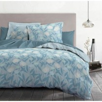 Parure de couette HOME LINGE PASSION Bleu 220 x 240 cm