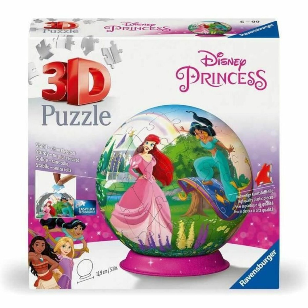 Puzzle 3D Ravensburger disney princesses (1 Unit)