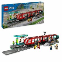 Konstruktionsspiel Lego 60423 Downtown Tram and Station Bunt