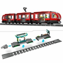 Konstruktionsspiel Lego 60423 Downtown Tram and Station Bunt