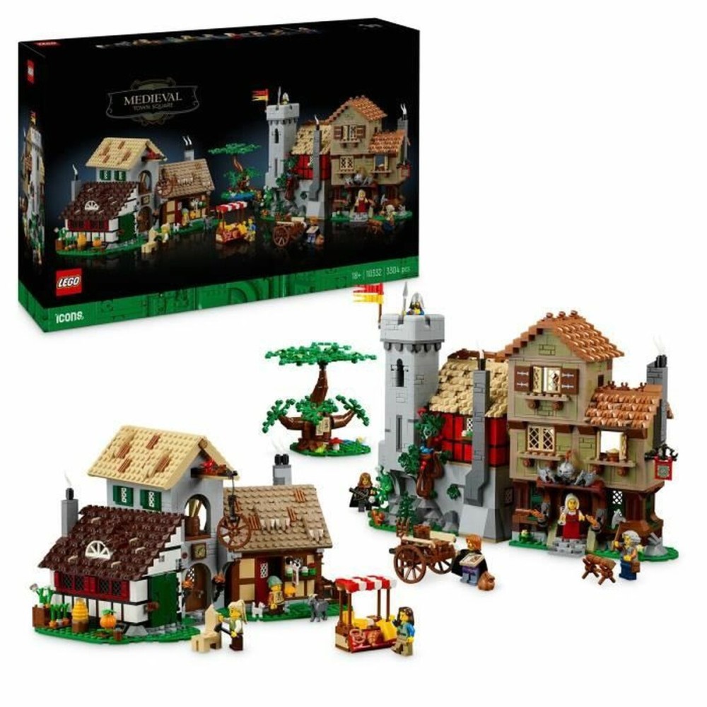 Konstruktionsspiel Lego 10332 Medieval Town Square 3304 Stücke