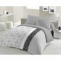 Parure de couette HOME LINGE PASSION Dream Gris 220 x 240 cm