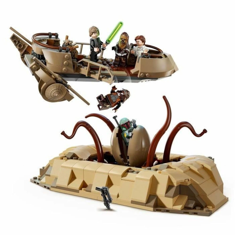 Konstruktionsspiel Lego 75396 Desert Skiff & Sarlacc Pit Bunt 558 Stücke