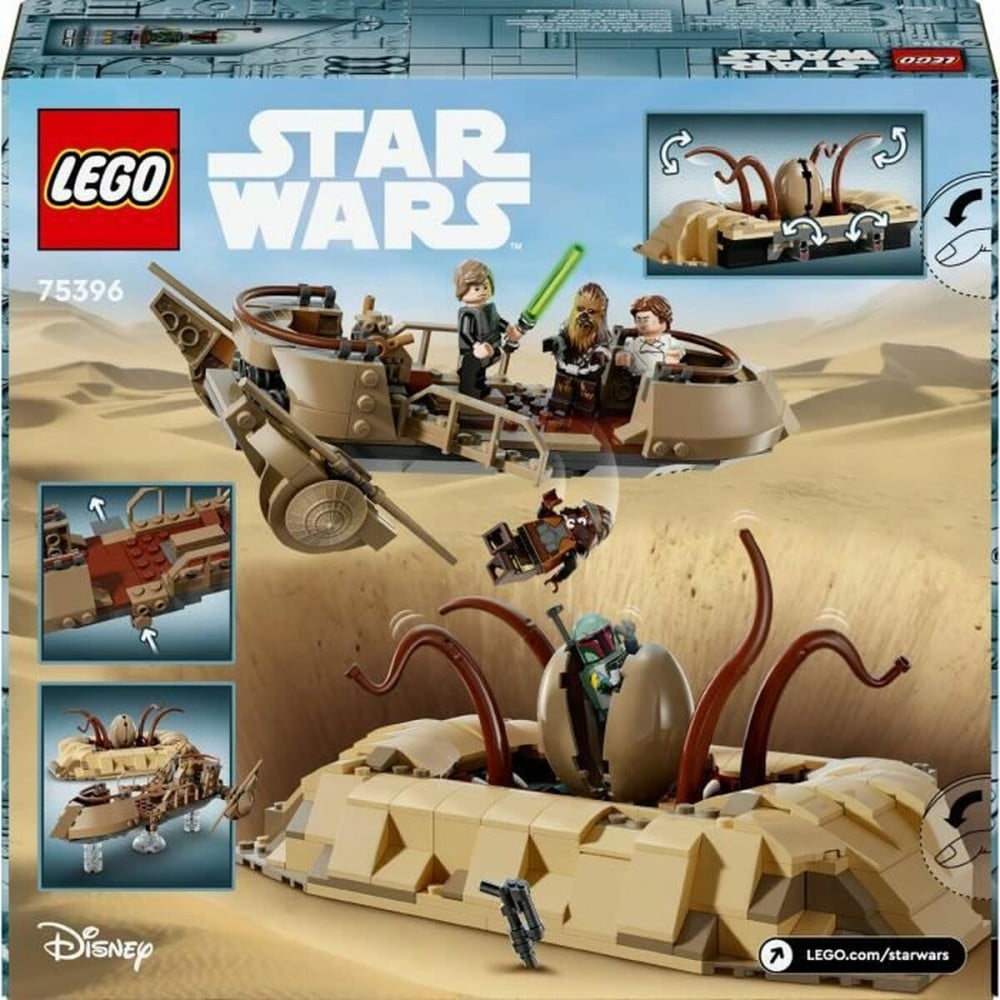 Set de construction Lego 75396 Desert Skiff & Sarlacc Pit Multicouleur 558 Pièces