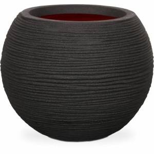 Cache-pot Capi Europe Noir Plastique Ø 40 cm