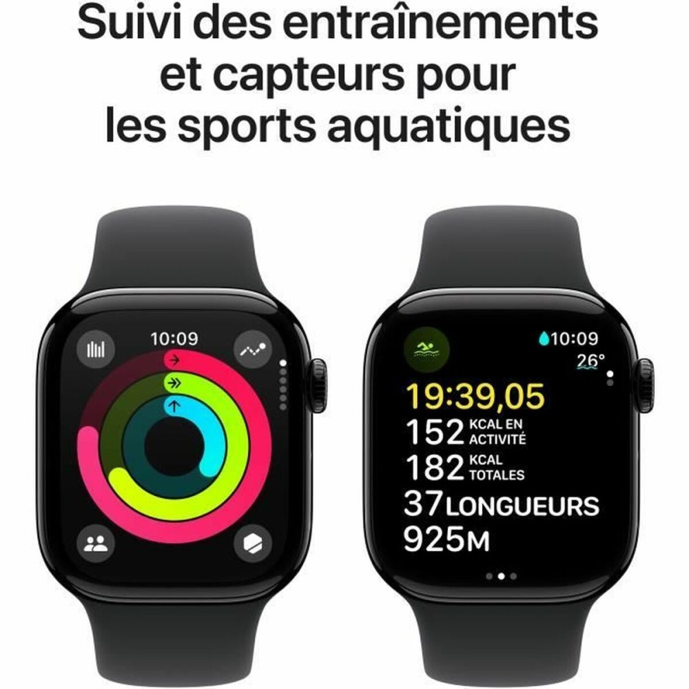 Montre intelligente Apple Watch Series 10 Noir