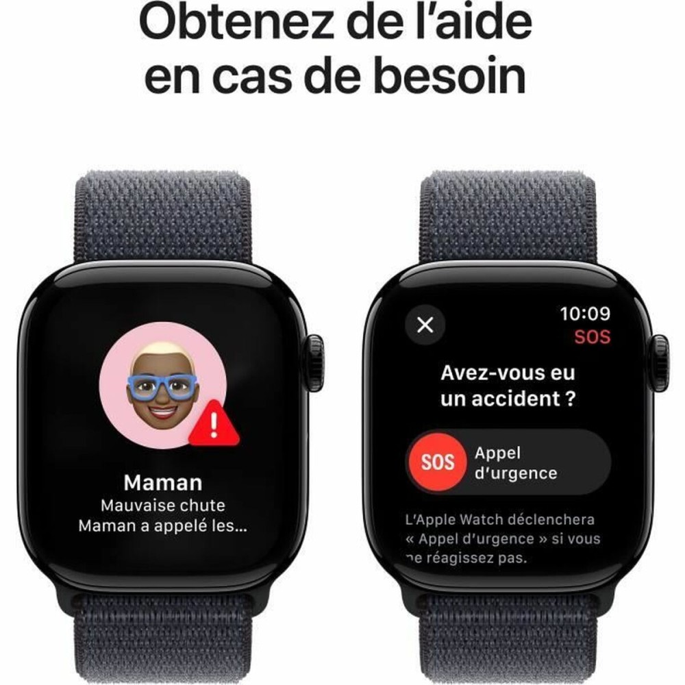 Montre intelligente Apple Watch Series 10 Noir