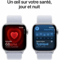 Montre intelligente Apple Watch Series 10 Bleu Argenté