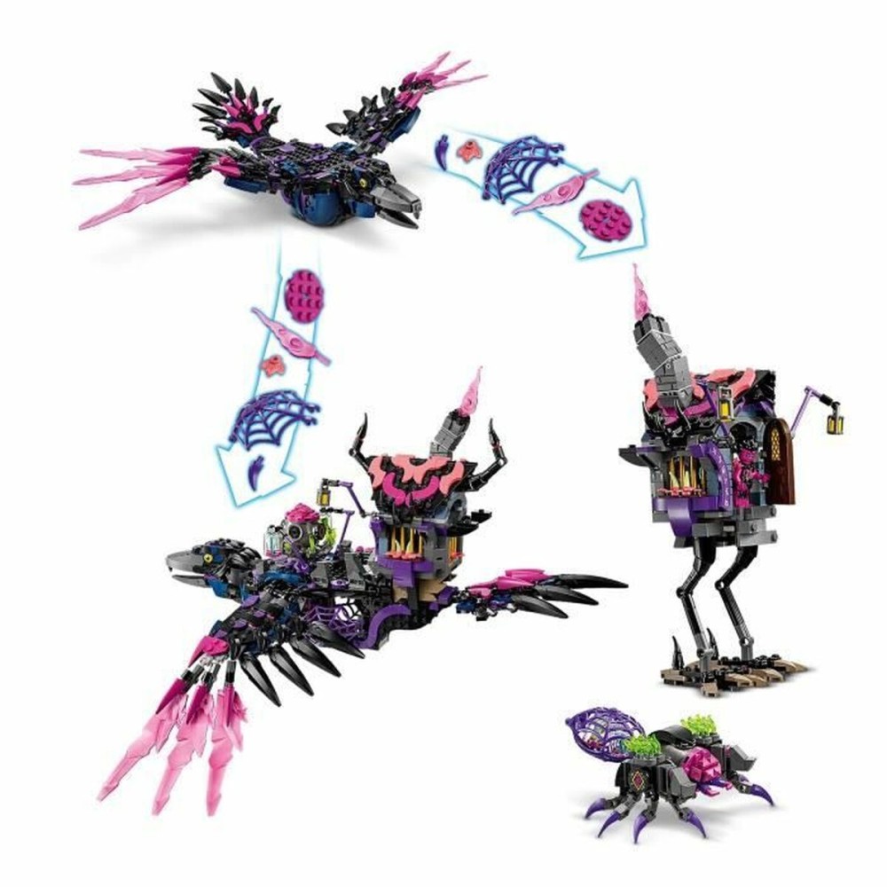 Construction set Lego Nightmare Witch's Midnight Raven Multicolour