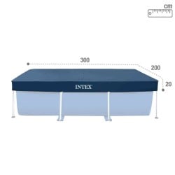 Poolabdeckung Intex 28038 300 x 20 x 200 cm