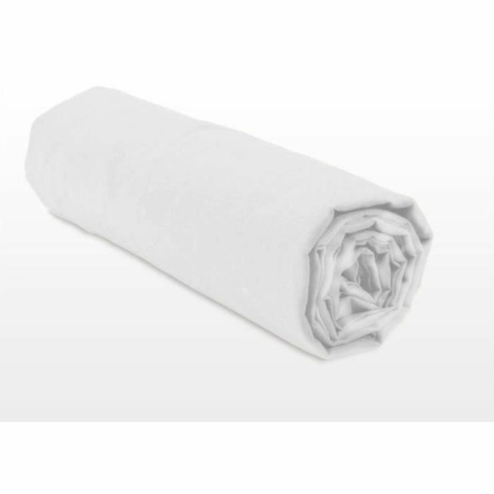 Drap housse HOME LINGE PASSION HP71772 Blanc 180 x 200 + 30 cm