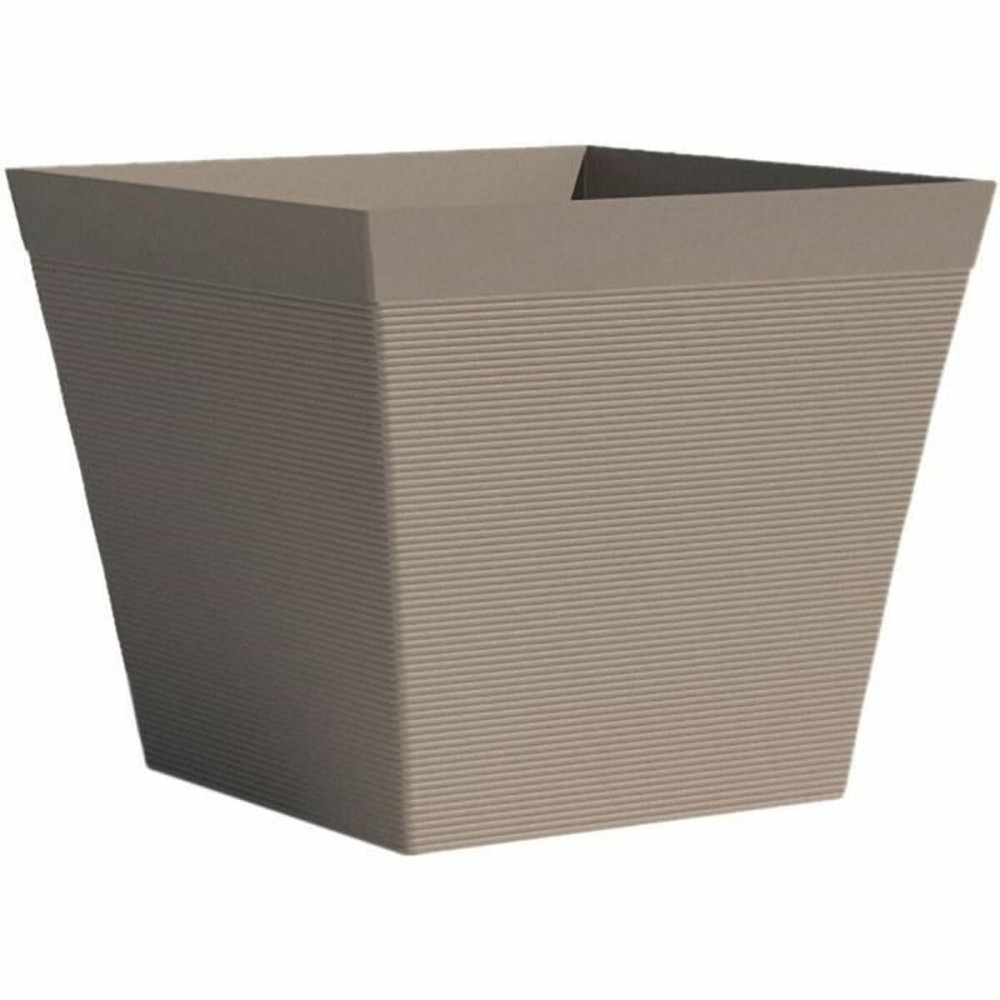 Plant pot Garden ID Taupe Squared 29 x 26 cm