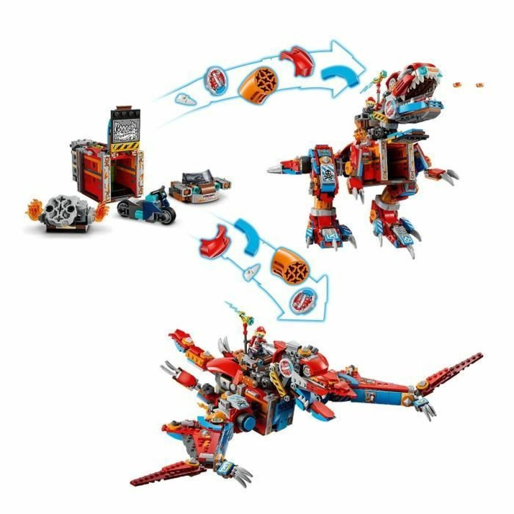 Set de construction Lego Cooper's C-Rex Dinosaur Robot Multicouleur