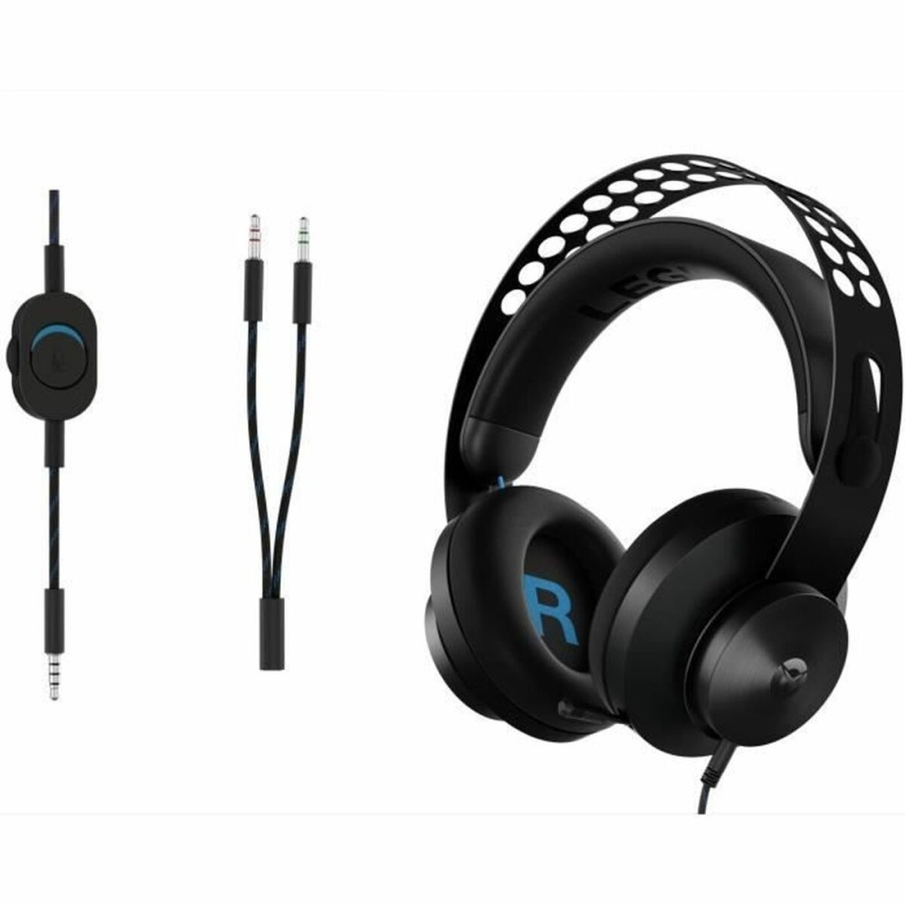 Gaming Headset with Microphone Lenovo Legion H300 Black