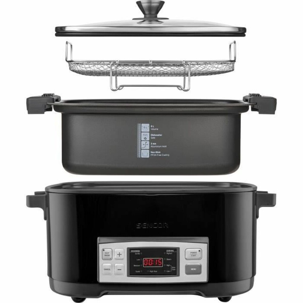 Cuisinière à cuisson lente Sencor SPR-5508BK