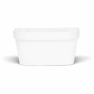 Self-watering flowerpot Garden ID White