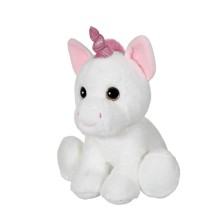 Jouet Peluche Gipsy Eyes Pets Blanc 40 cm Licorne