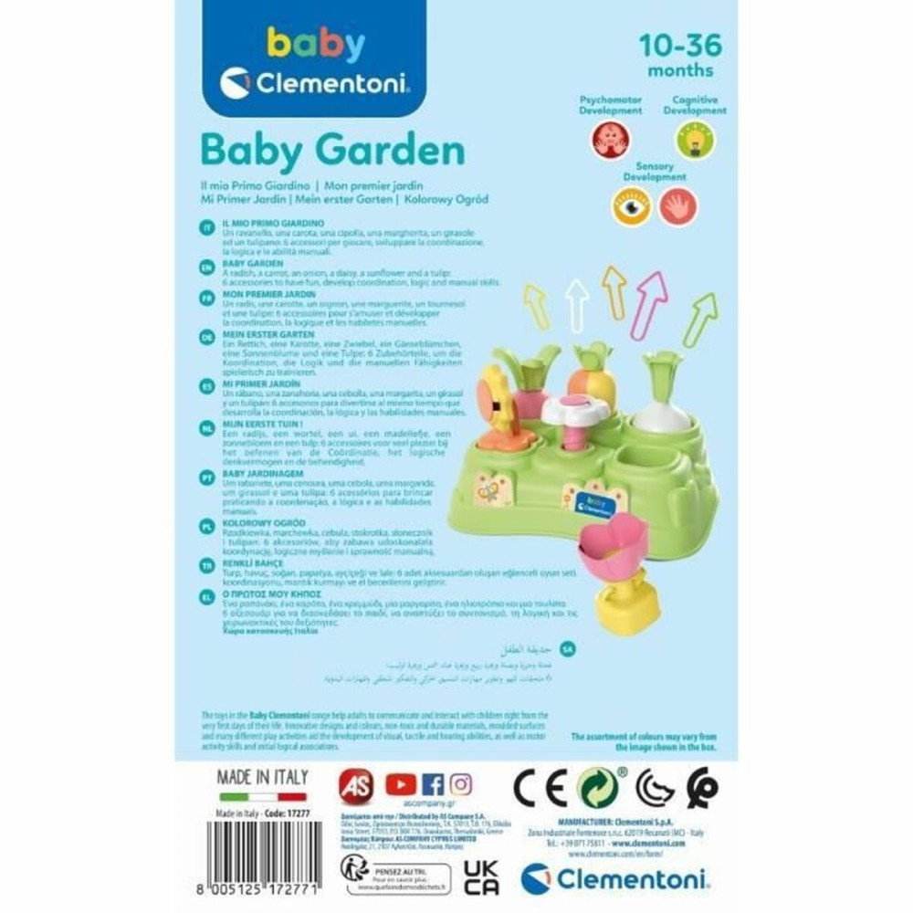 Interactive Toy for Babies Clementoni My First Garden