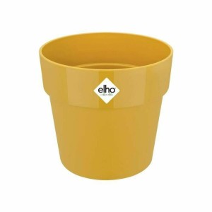 Plant pot Elho 9262302511800 Ocre Plastic Circular Ø 24,7 x 23,2 cm