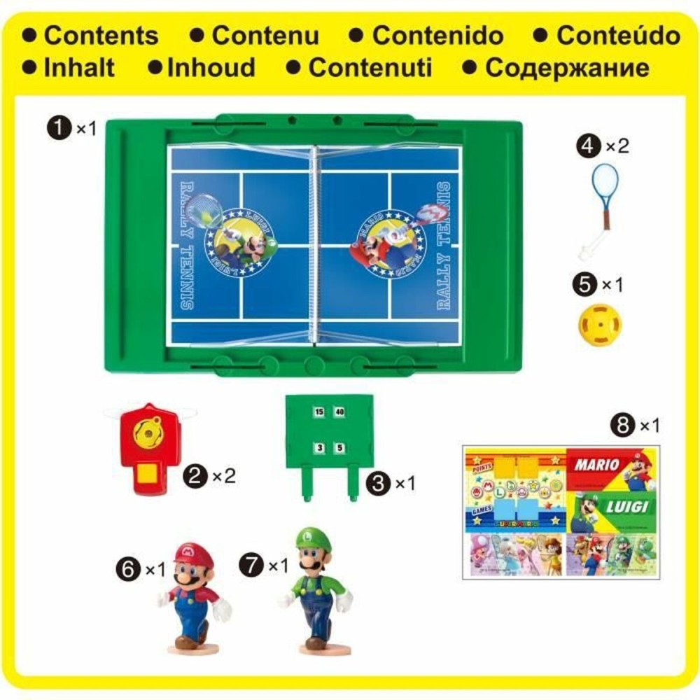 Jeu de société EPOCH D'ENFANCE Super Mario Rally Tennis (FR) Multicouleur