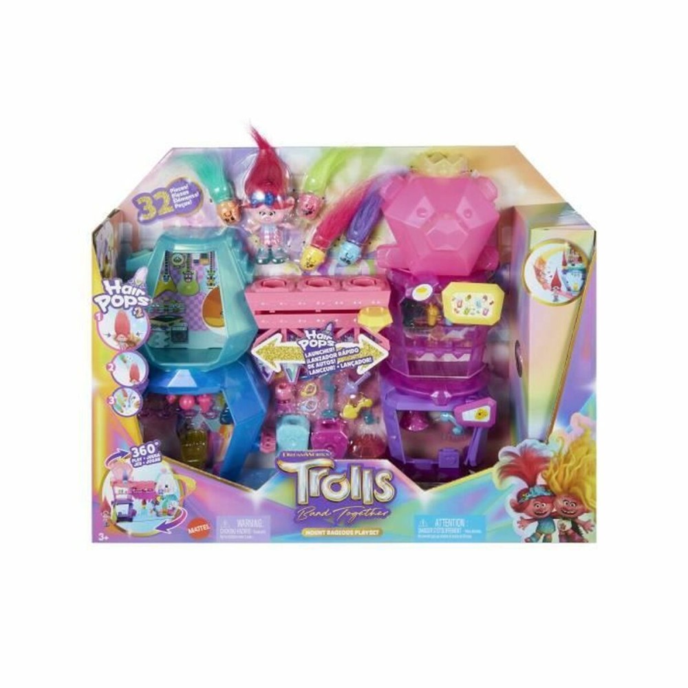 Ensemble de jouets Mattel Trolls Band Together Plastique