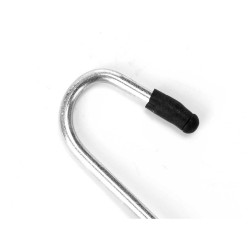 Hook for hanging up Kinvara 376 Silver Metal 4,7 cm Set (12 Units)