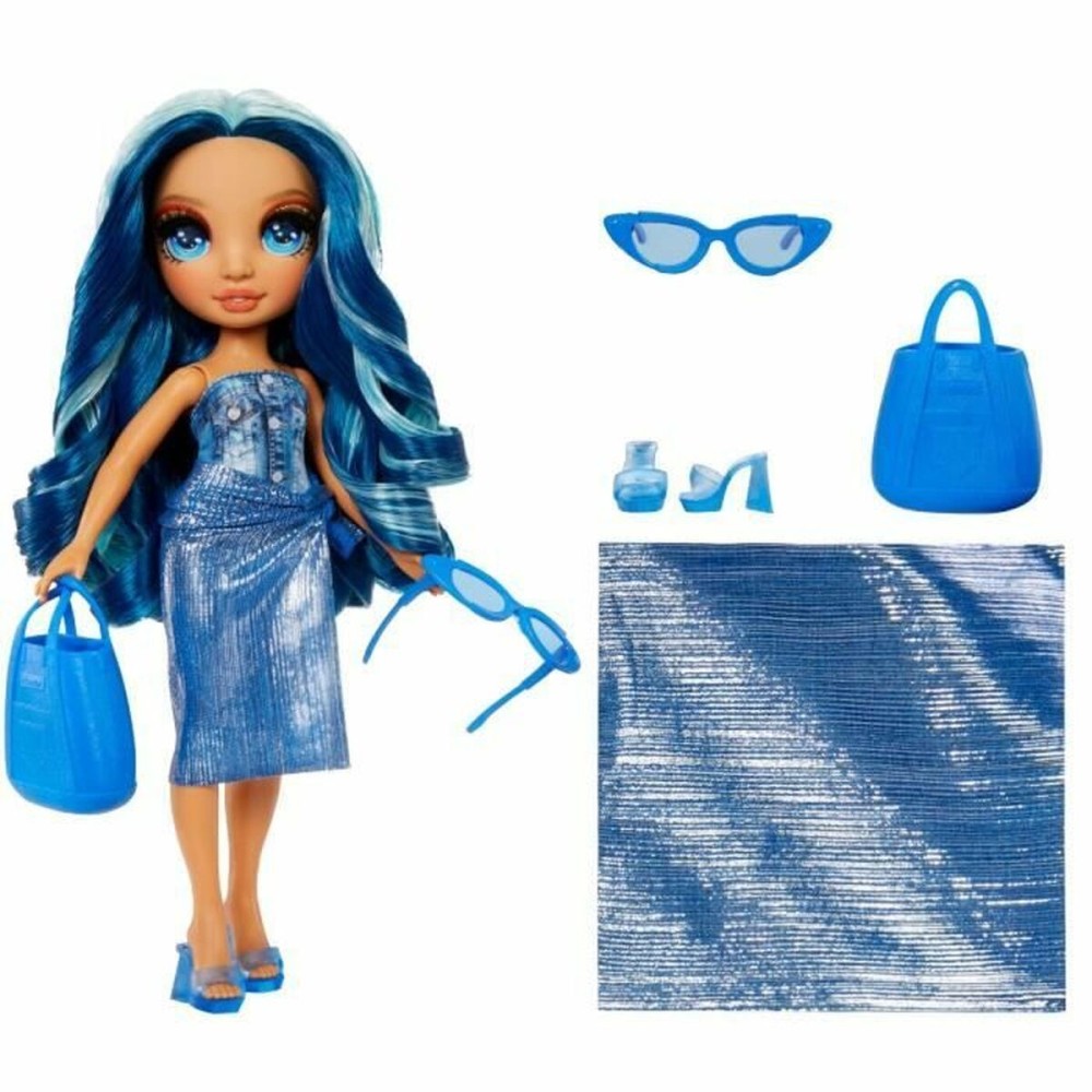 Baby-Puppe Rainbow High Swim & Style Doll - Skyler (Blue)