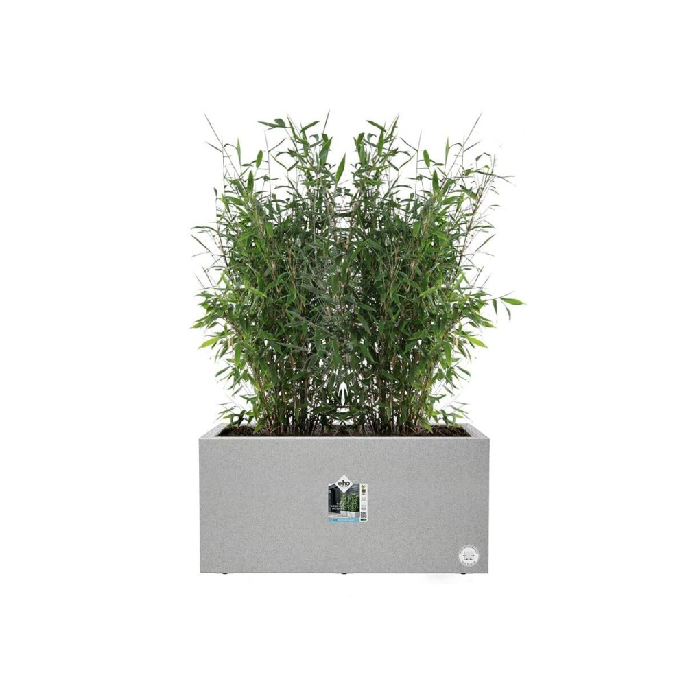 Pot Elho Blanc 59 x 30 x 29 cm Plastique Rectangulaire Moderne