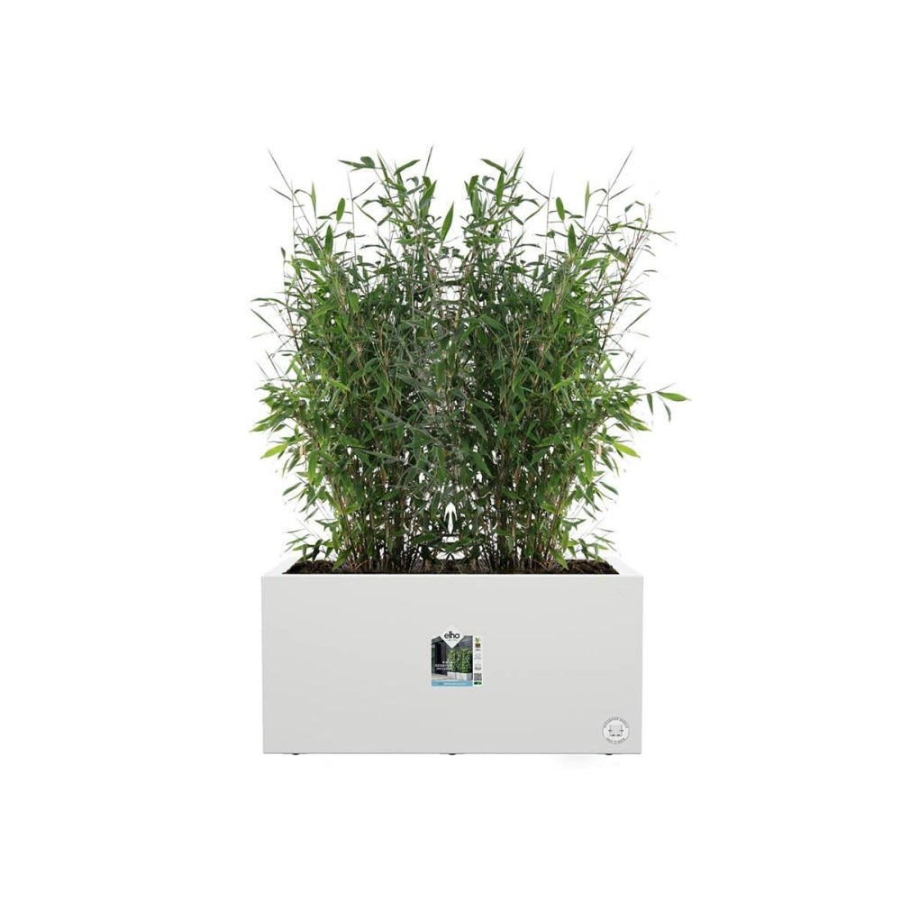 Plant pot Elho 59 x 30 x 29 cm White Plastic Rectangular Modern