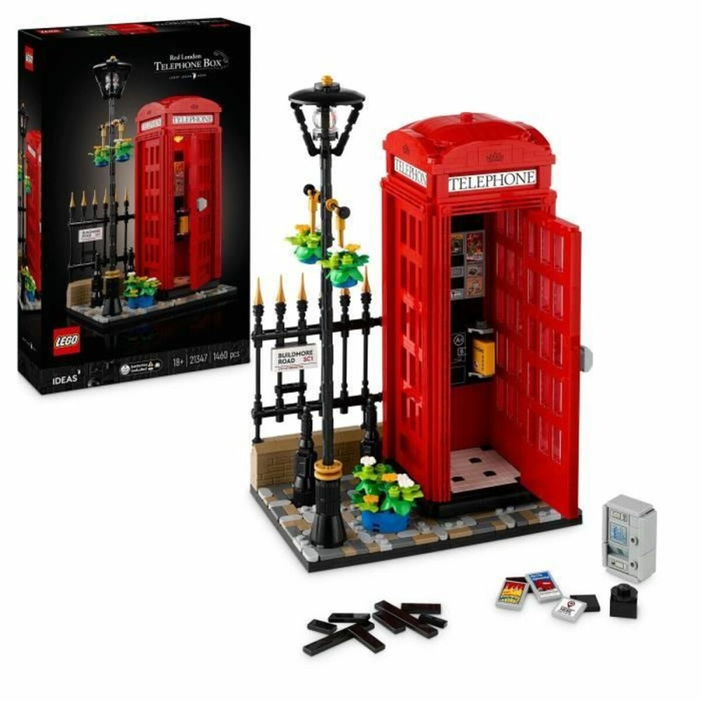 Set de construction Lego 21347 London Telephone Booth 1460 Pièces