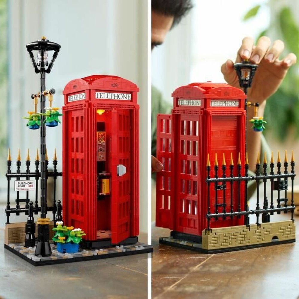 Construction set Lego 21347 London Telephone Booth 1460 Pieces