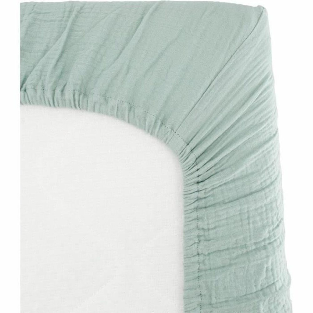 Fitted sheet Domiva Blue