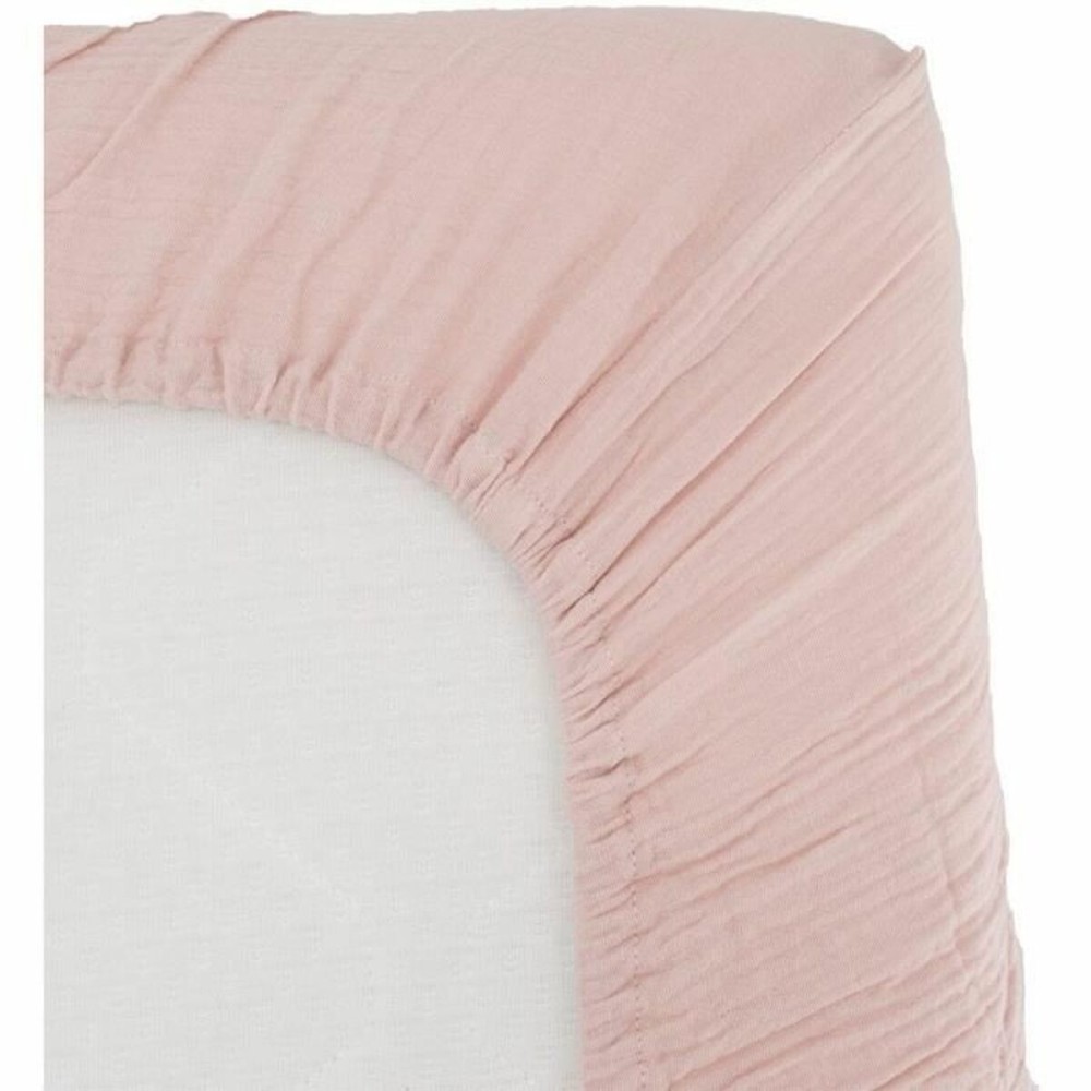 Fitted sheet Domiva Pink