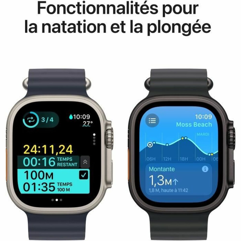 Montre intelligente Apple Watch Ultra 2 Noir 49 mm