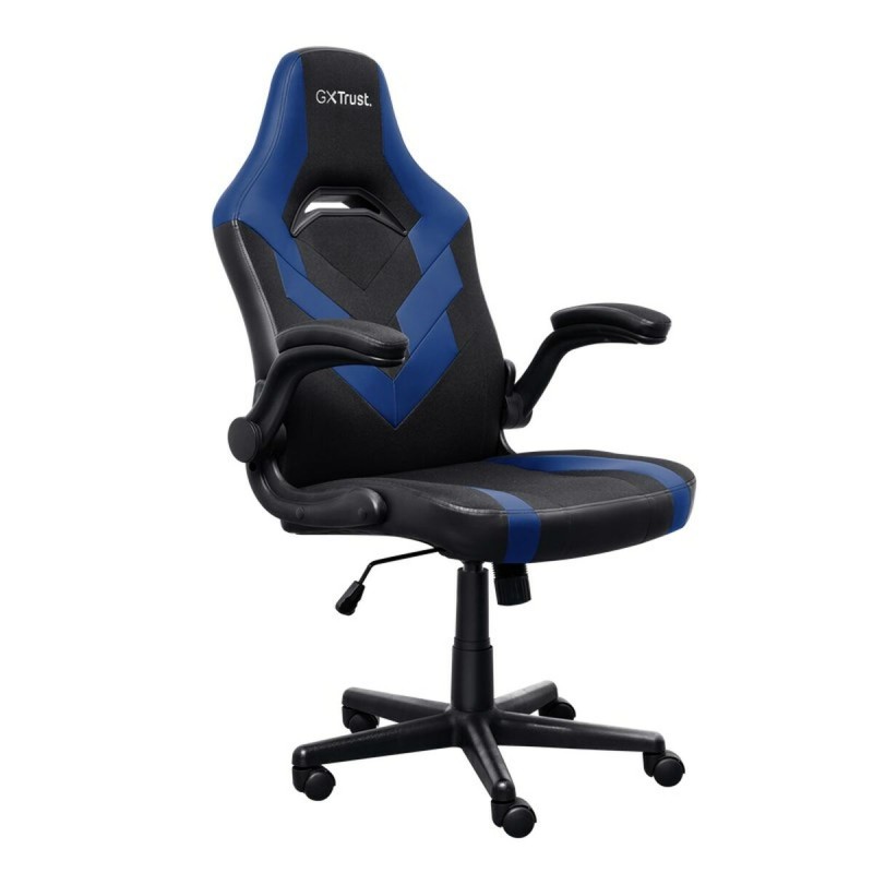 Gaming-Stuhl Trust GXT 703B RIYE Schwarz/Blau