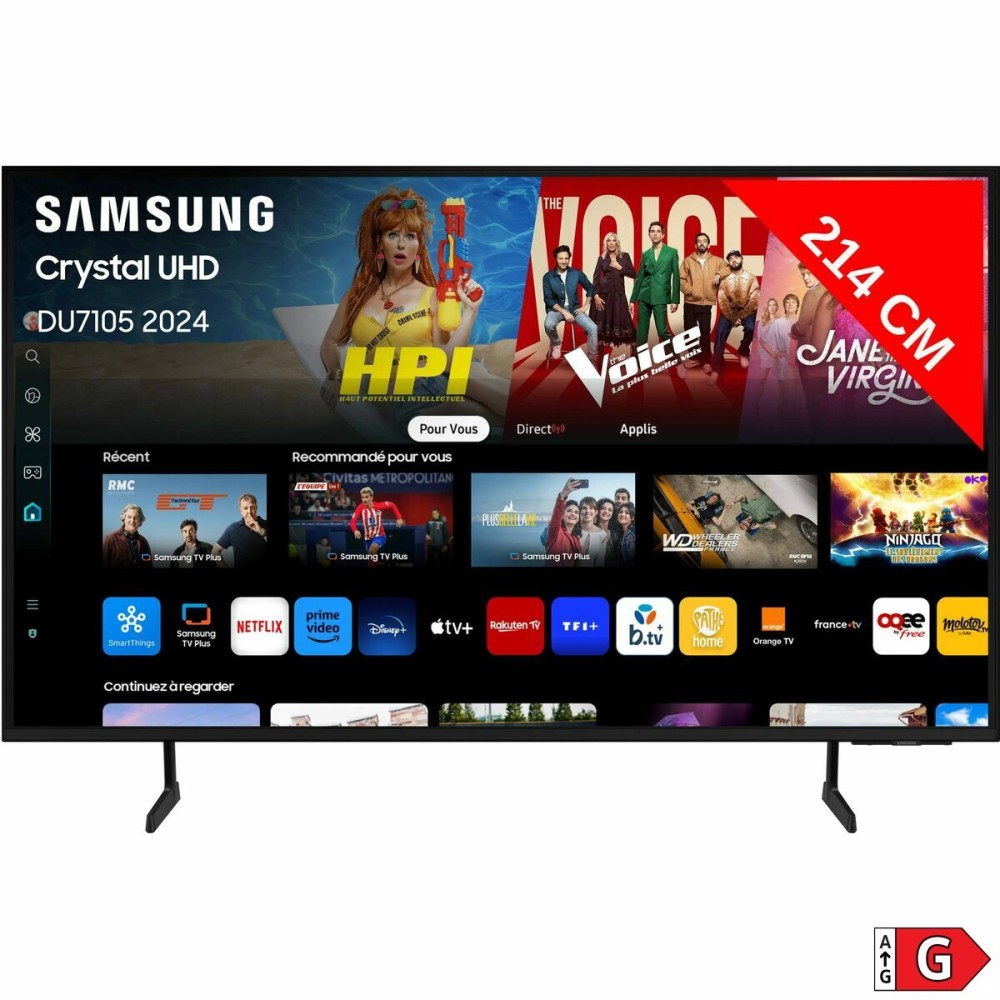 TV intelligente Samsung TU85DU7105 4K Ultra HD 85" LED