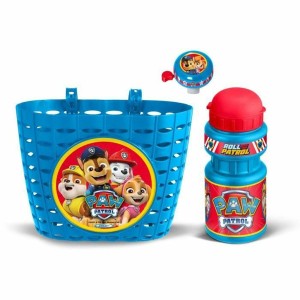 Zubehörsatz The Paw Patrol Kinderfahrrad Blau Rot 3 Stücke