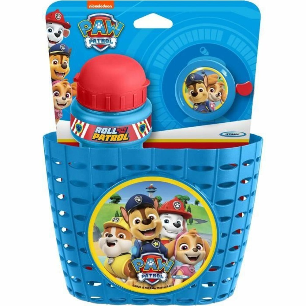 Ensemble d'accessoires The Paw Patrol Vélo pour Enfants Bleu Rouge 3 Pièces