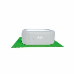 Bestway Sol de Piscine en Mousse Vert 9 Pièces 78x78 cm Jardin 58636