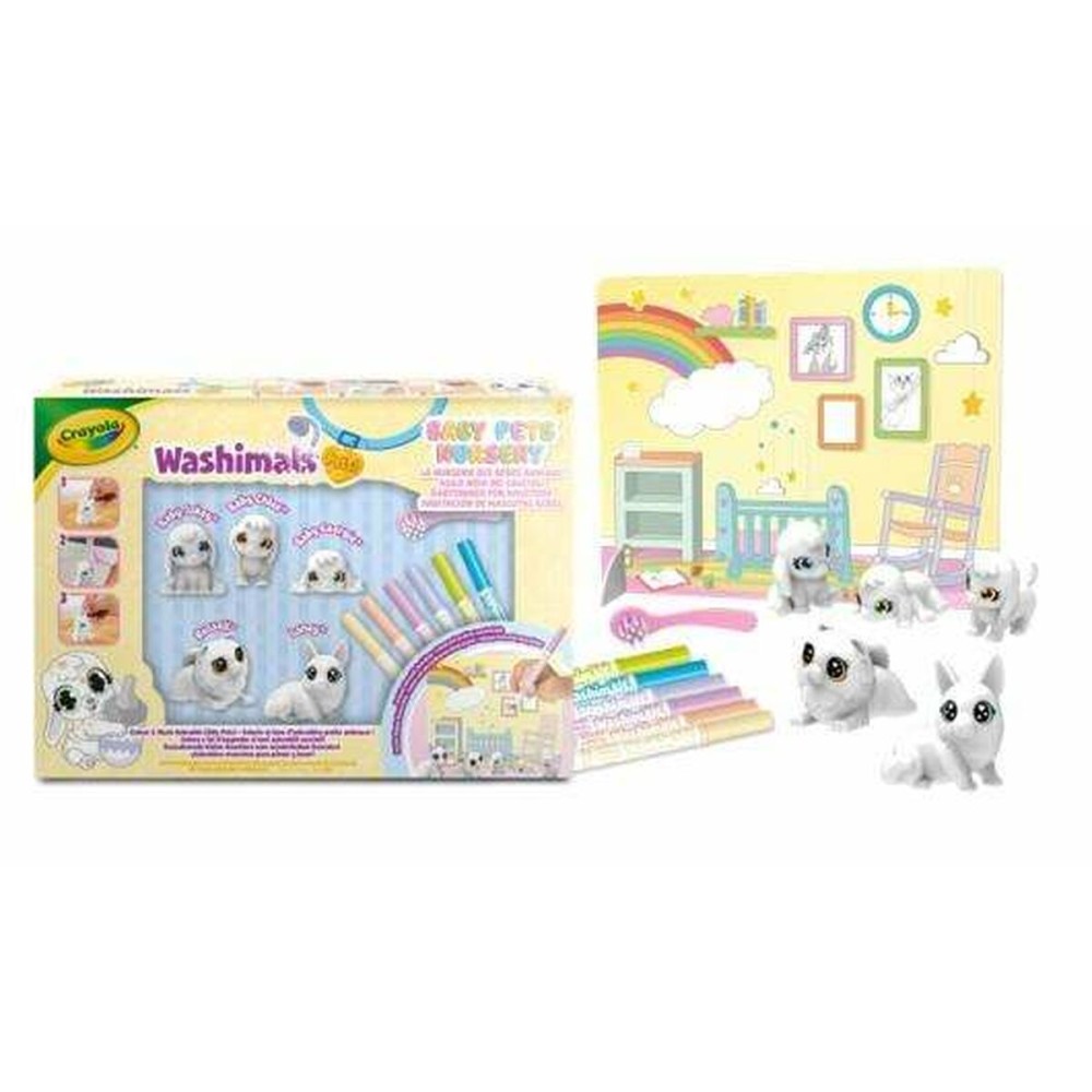 Ensemble d'Écriture Crayola Washimals Baby Pets Nursery Pack