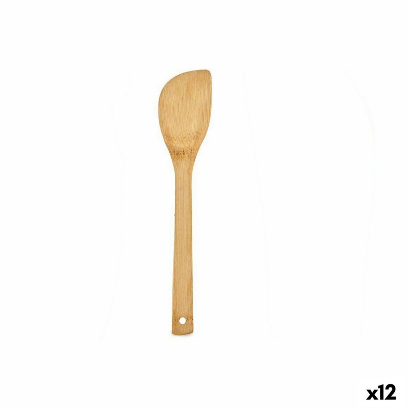 Kitchen Spatula Kinvara 28956 Bamboo 0,8 x 30 x 6 cm (12 Units)