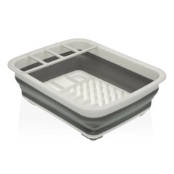 Égouttoir pour Évier Versa Blanc Pliable polypropylène 29,3 x 11,5 x 37,8 cm