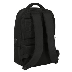 Laptop- und Tablet-Rucksack mit USB-Anschluss Marvel Schwarz