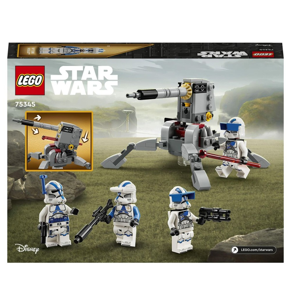 Konstruktionsspiel Lego Star Wars 75345 Fighting Pack of the Troopers Clone of the 501st Legion