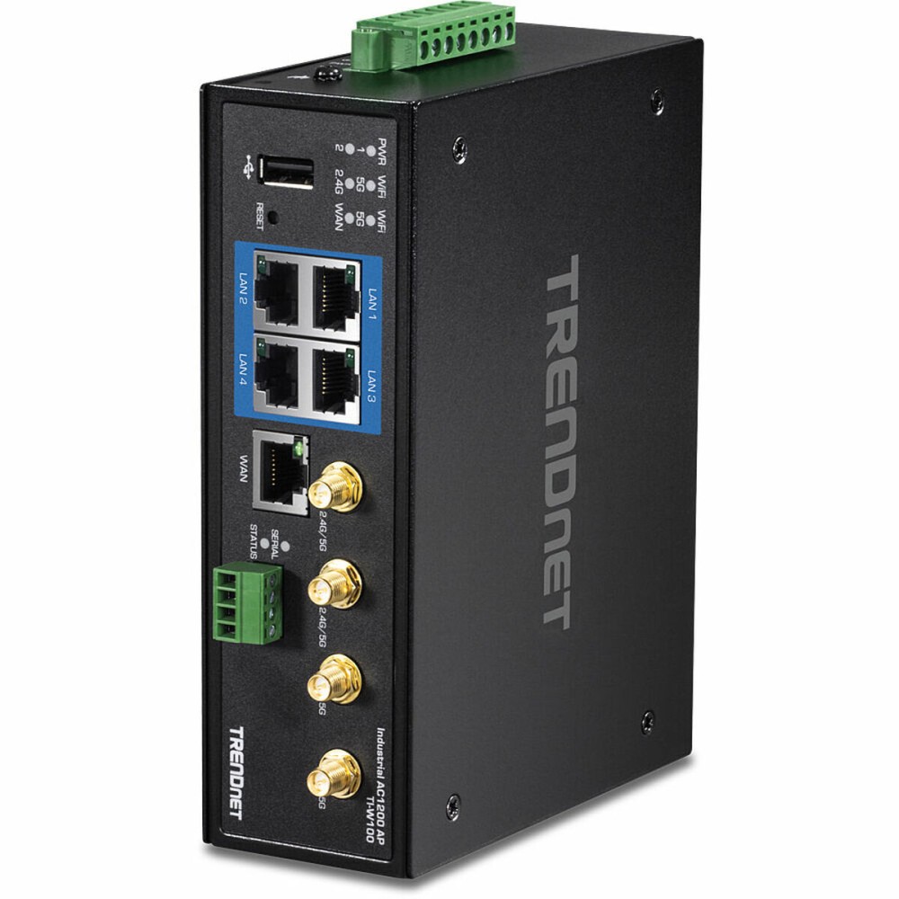 Router Trendnet TI-W100 WiFi 5 5 GHz Noir