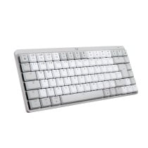 Drahtlose Tastatur Logitech 920-010799 Weiß Qwerty Spanisch QWERTY Qwerty US Englisch EEUU