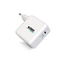 Chargeur Mural + Câble USB C Urban Factory GSC65UF Blanc