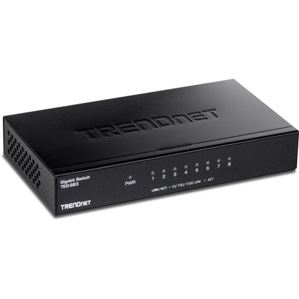 Switch Trendnet TEG-S83 Schwarz