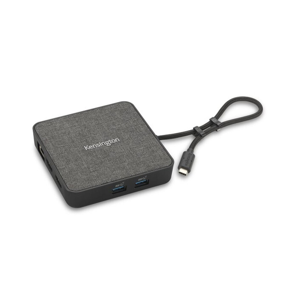 USB Hub Kensington Replicador de puertos portátil USB4 MD120U4 Black