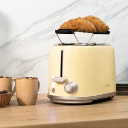 Toaster Cecotec Toast&Taste 1000 Retro Double 980 W Gelb